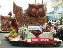 Tomohon International Flower Festival 2022 Sukses Digelar