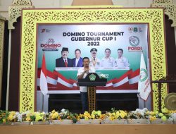 Domino Tournamen Gubernur Cup I 2022 Resmi Dibuka, Ini Yang Dikatakan Sekertaris PB PORDI Malut