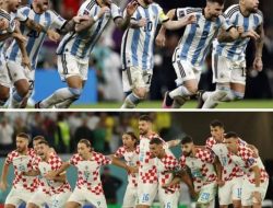 Menang Adu Penalti, Tim Kroasia dan Argentina Melaju Ke Babak Semifinal